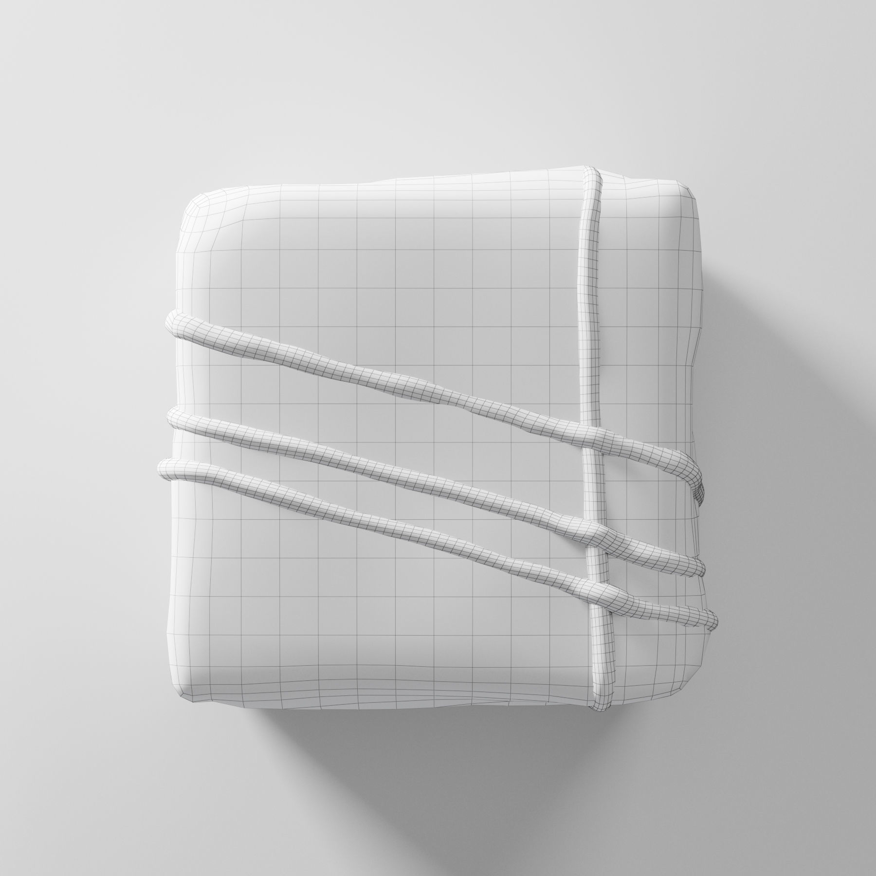 Praline Quad Glazing Cross 3D model_4