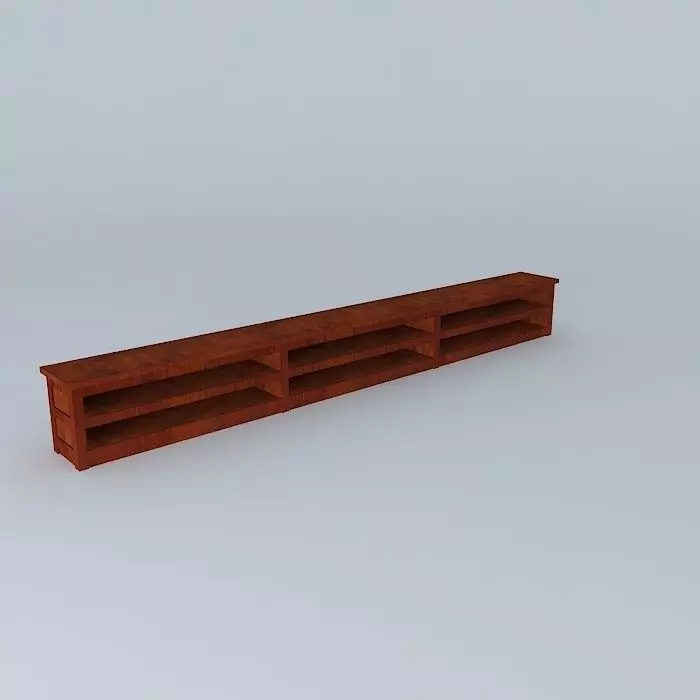 TV Bench Free 3D model