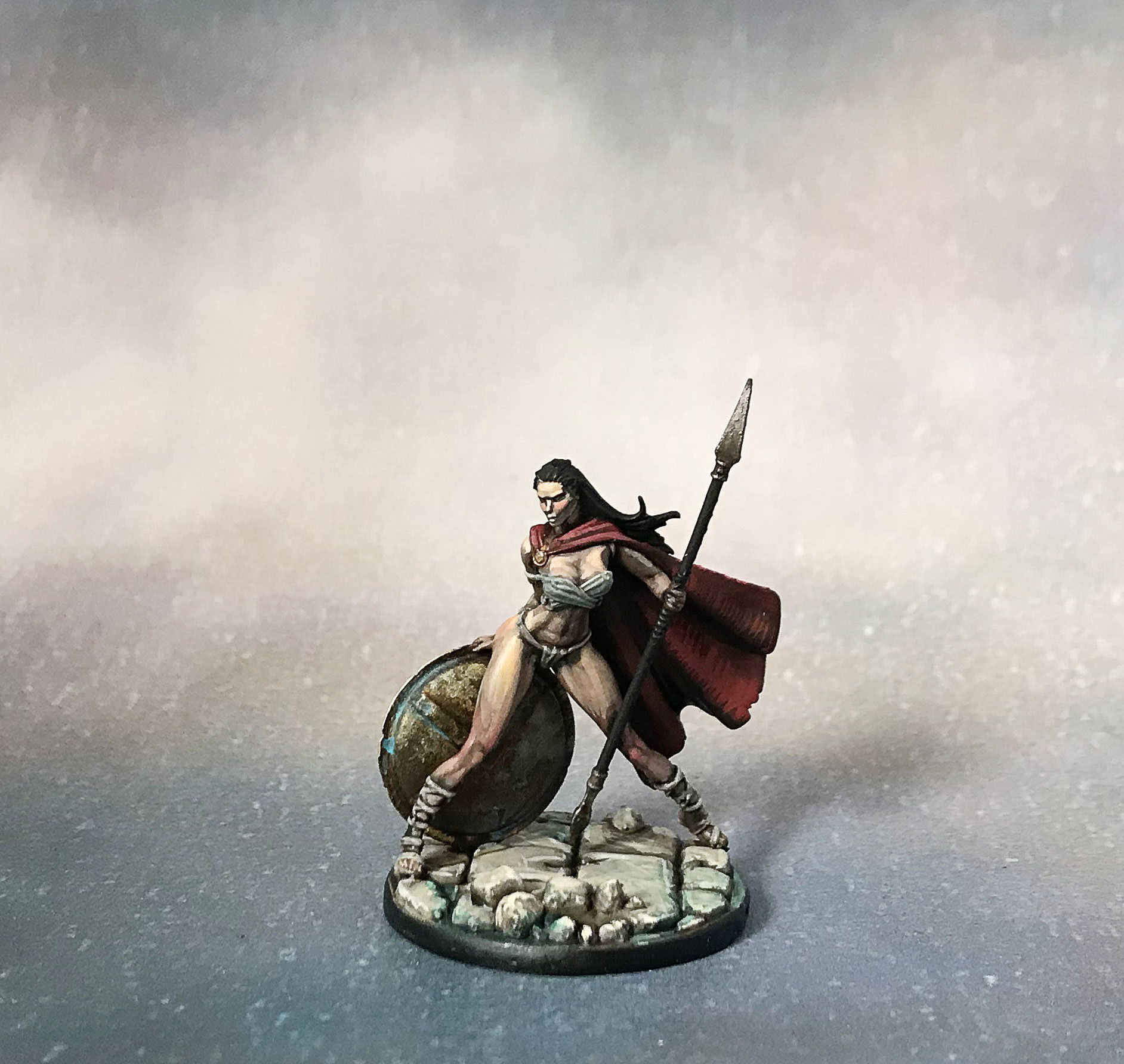 Spartan bundle I - 4 miniatures 35mm scale 3D print model_41