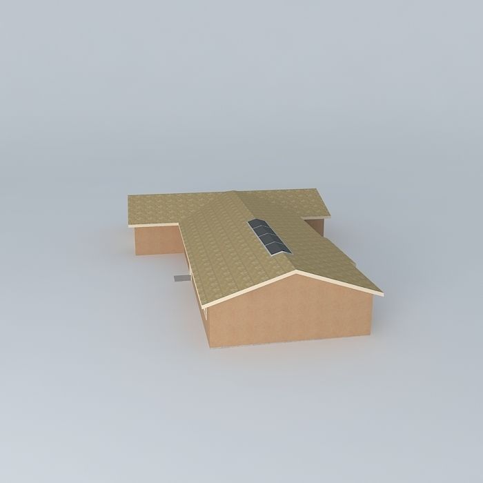 Flexible House Free 3D model_2