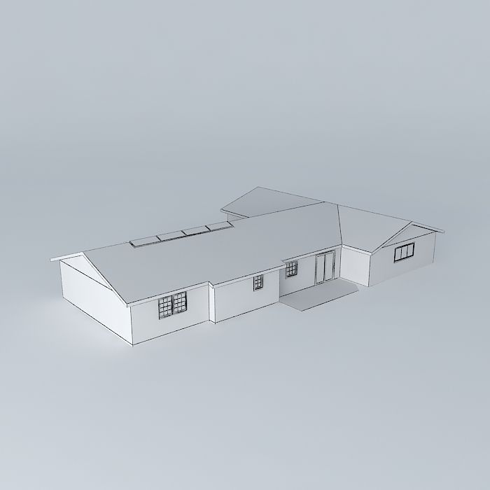 Flexible House Free 3D model_4