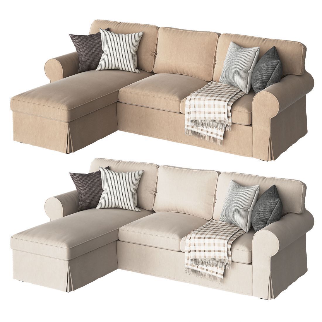 Ektorp corner  3D model_2