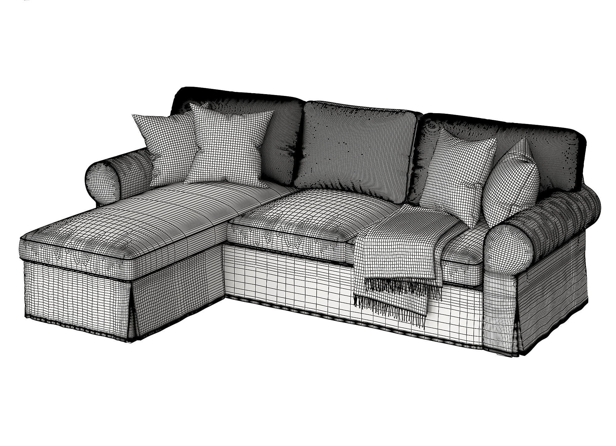 Ektorp corner  3D model_6