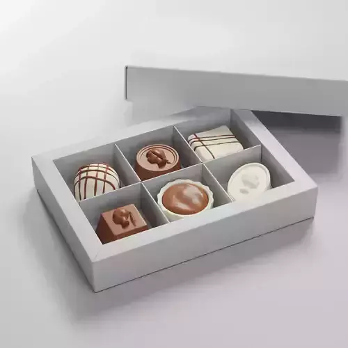 Pralinenbox Six