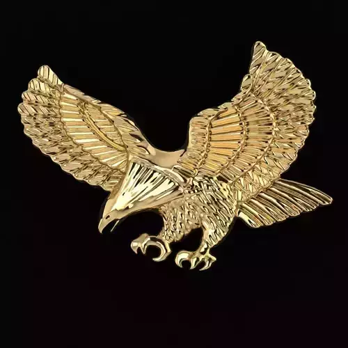 Pendant Eagle 3D print model