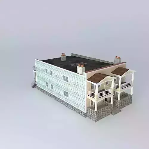 4 - Plex two story house