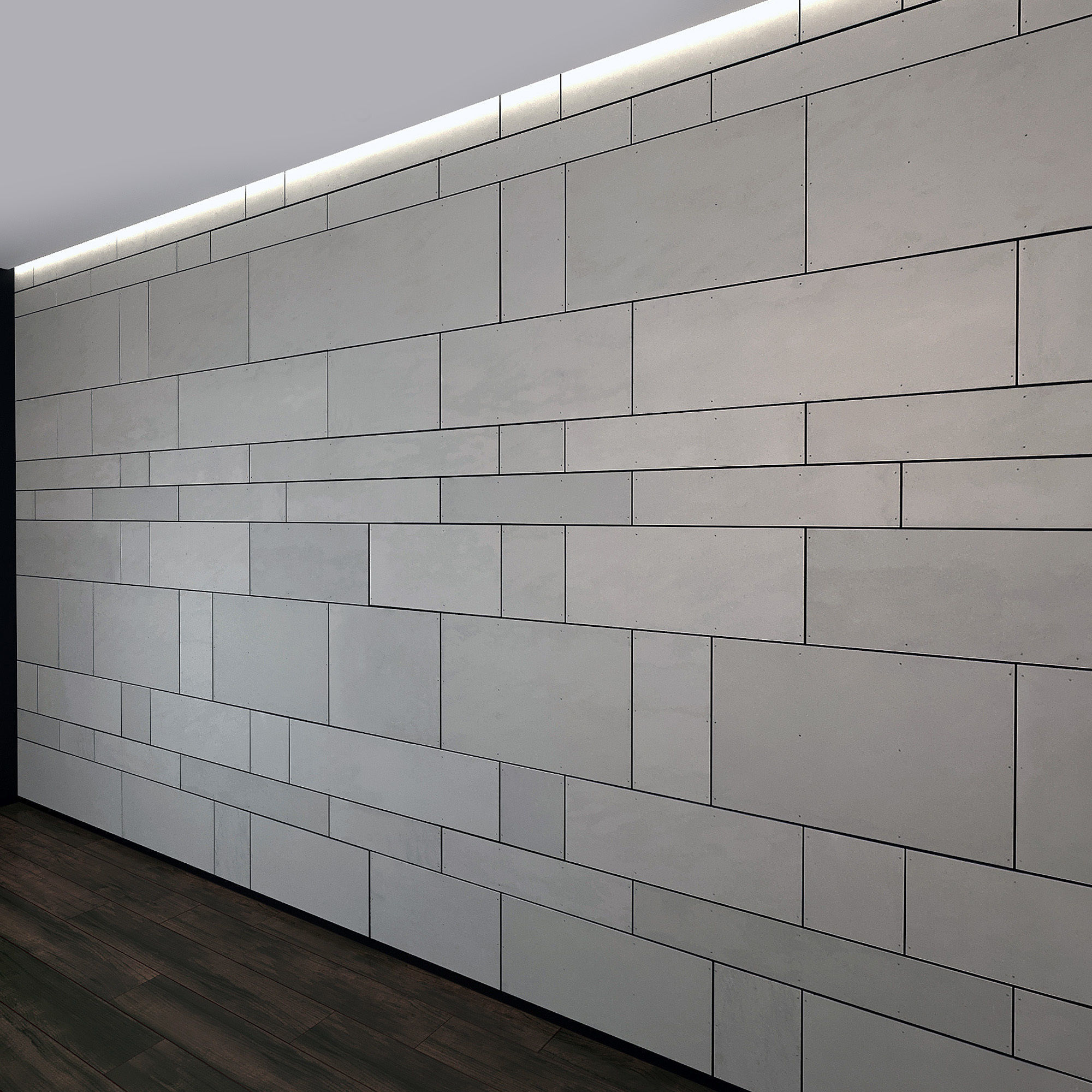 Wall Panel Set 16 3D model