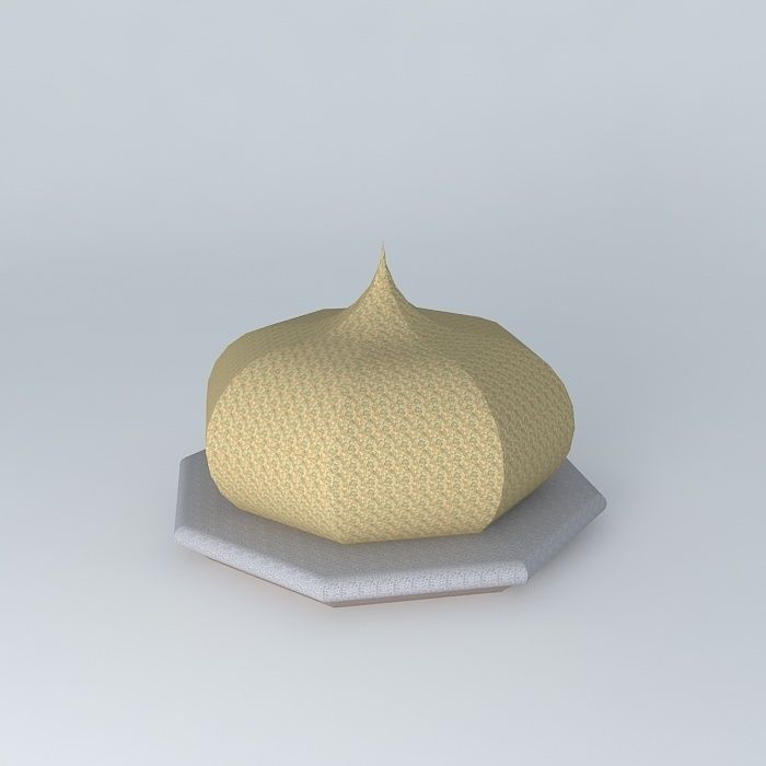 details islamic dome Free 3D model_2