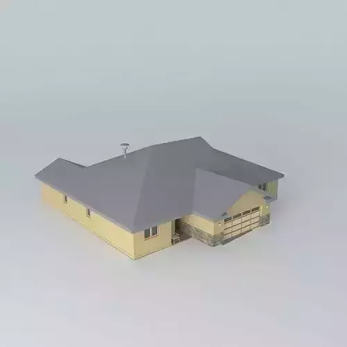 House with future apartment