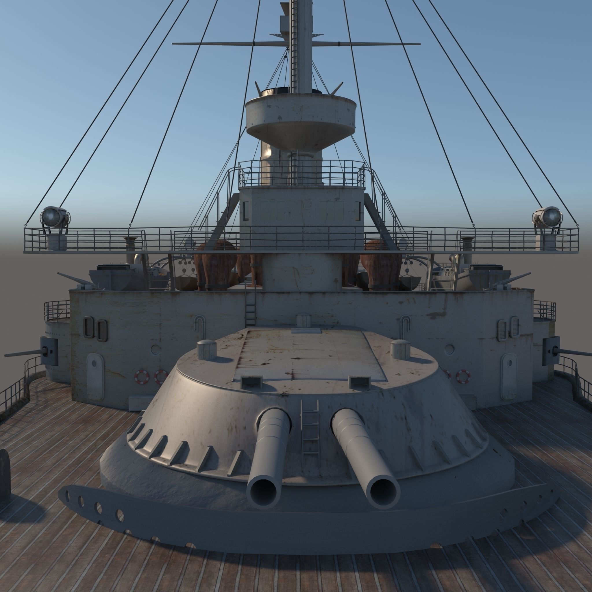HMS OCEAN 3D model_24