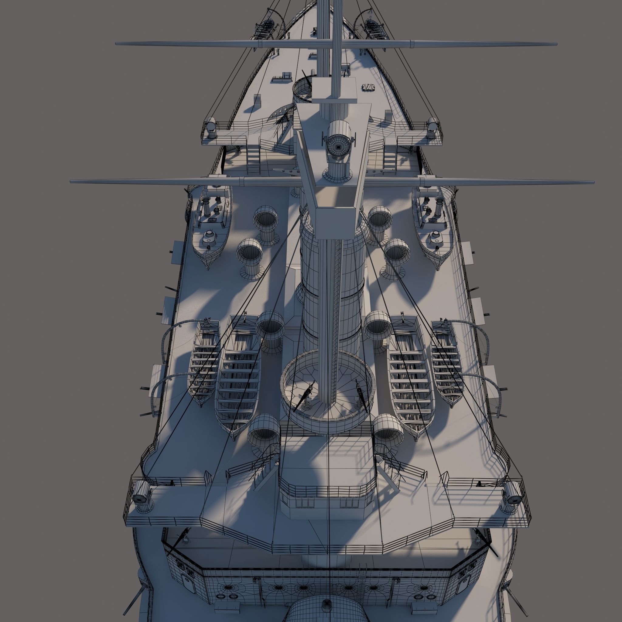 HMS OCEAN 3D model_23