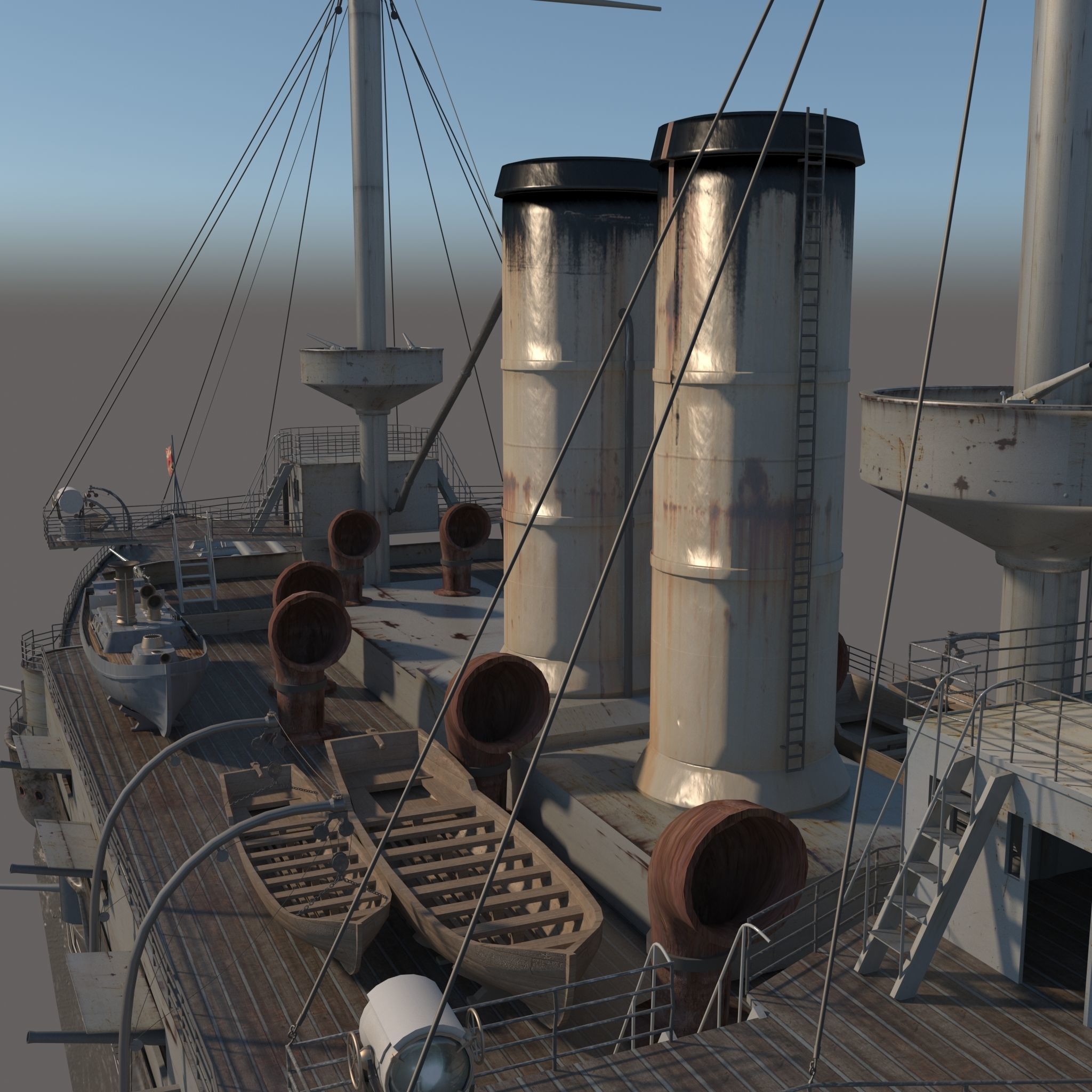 HMS OCEAN 3D model_14