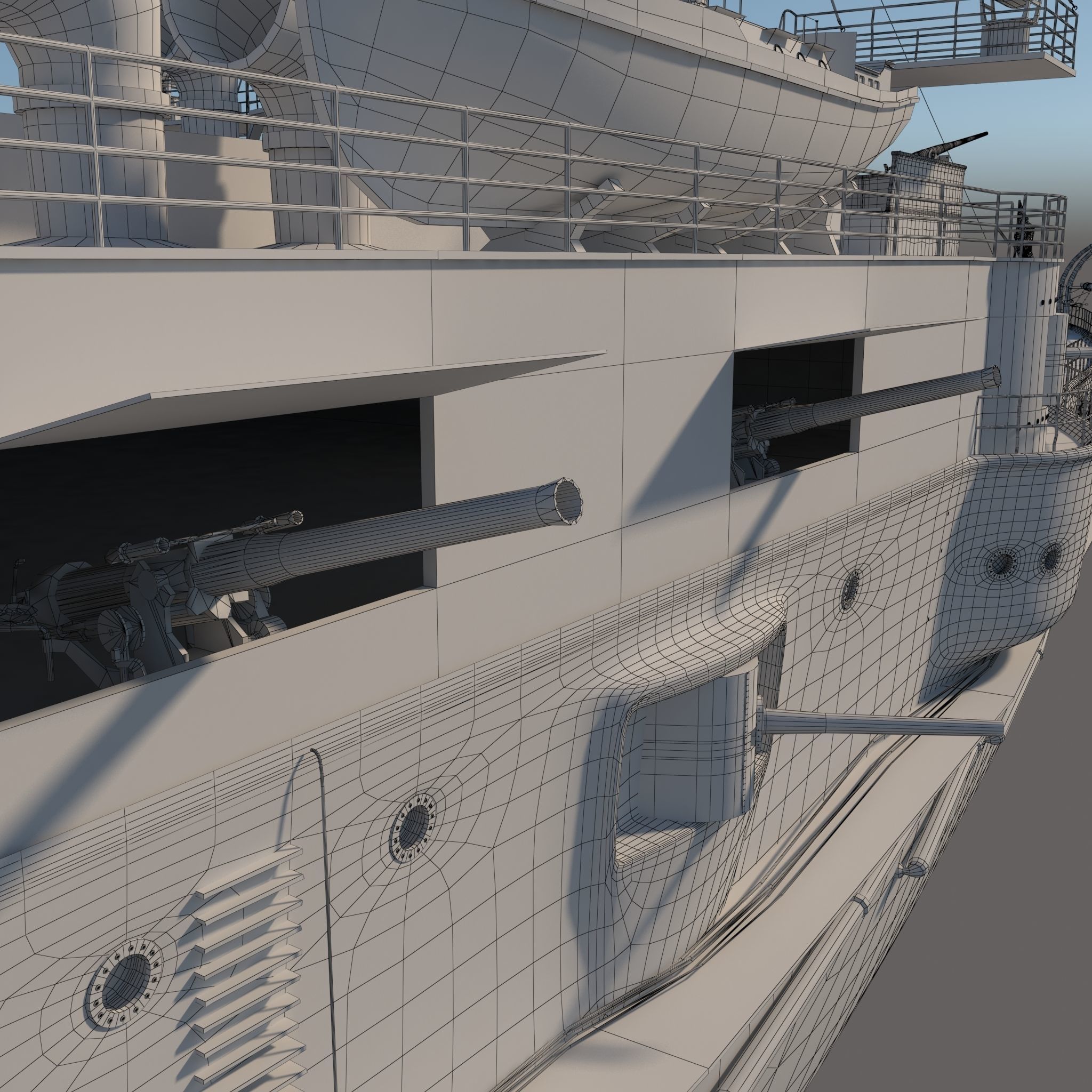 HMS OCEAN 3D model_19