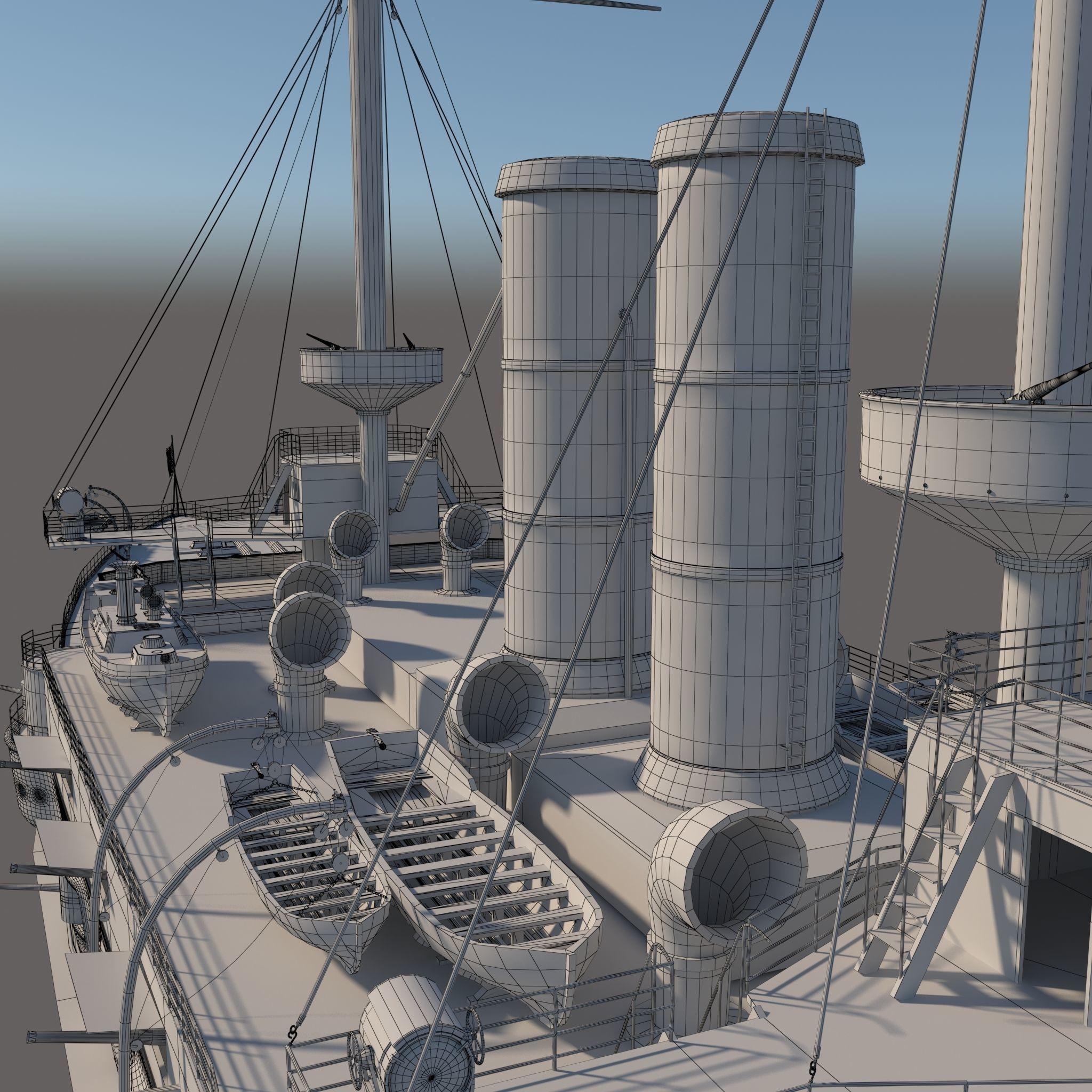 HMS OCEAN 3D model_15