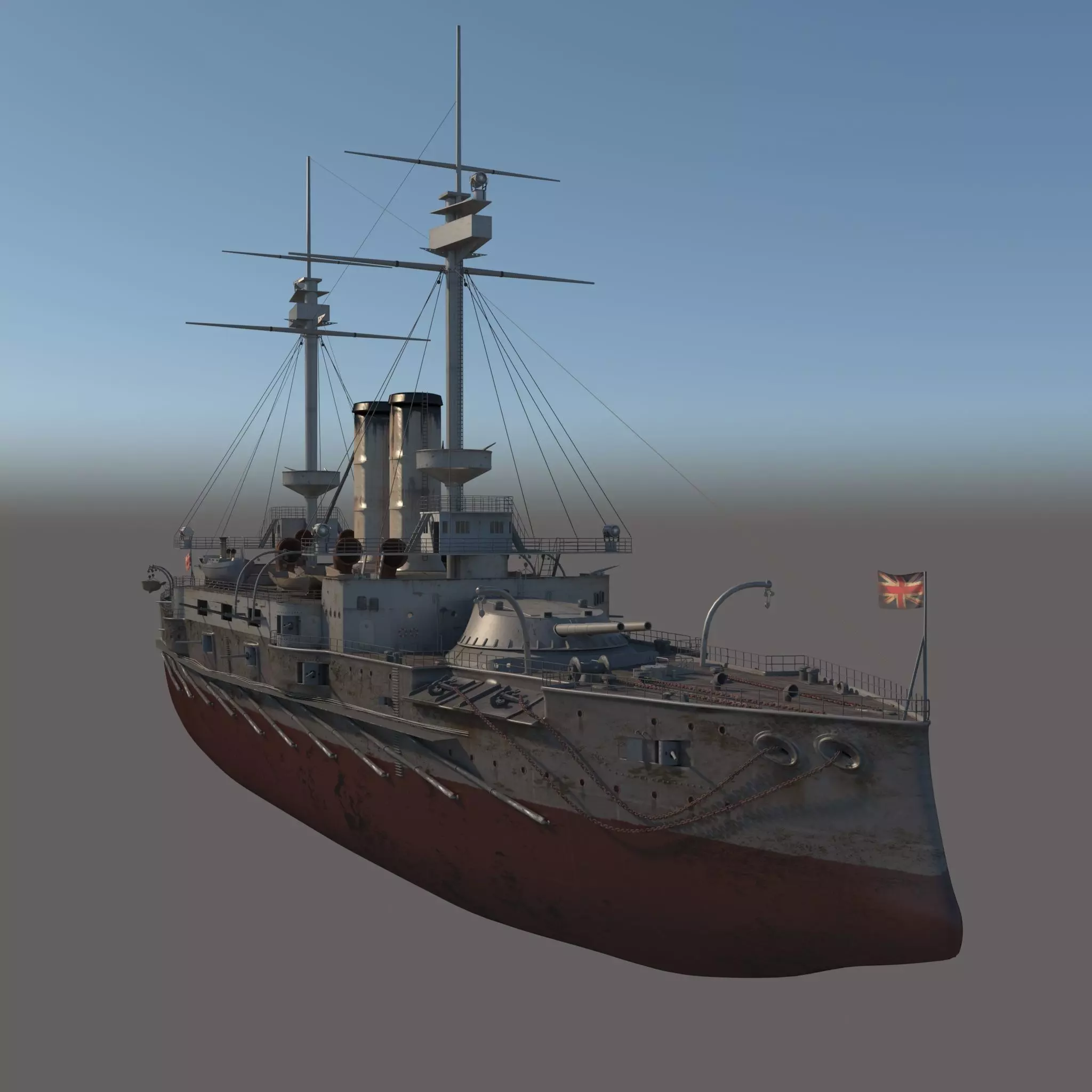 HMS OCEAN 3D model_0