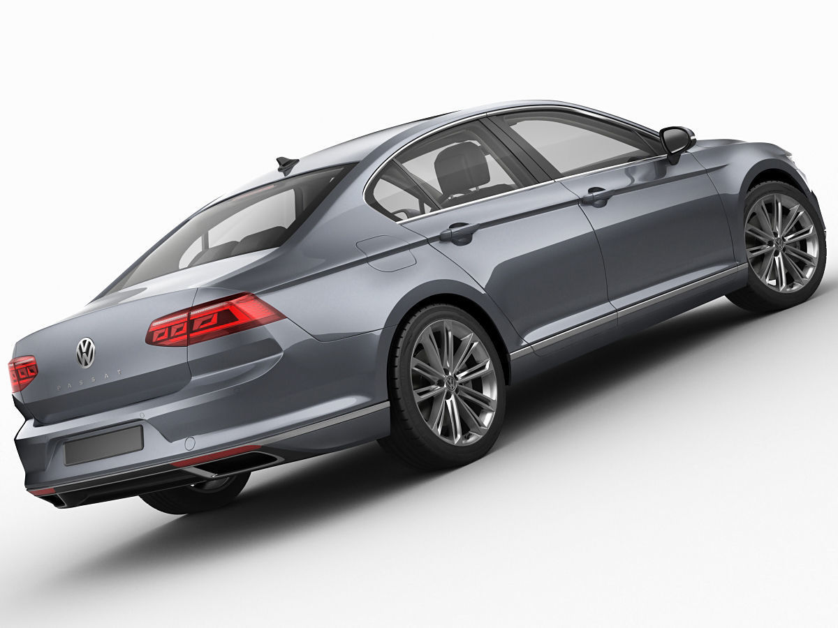 VW Passat 2020 3D model_8