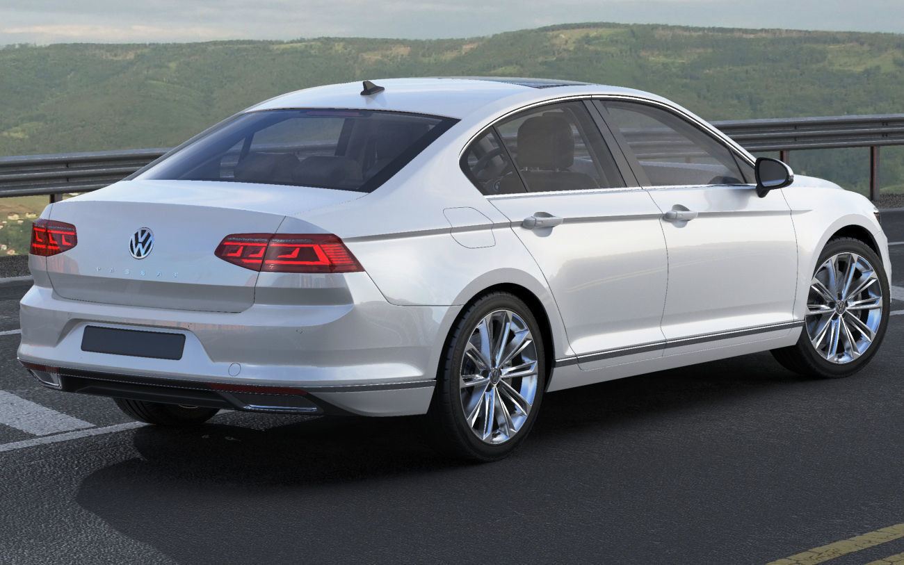 VW Passat 2020 3D model_14