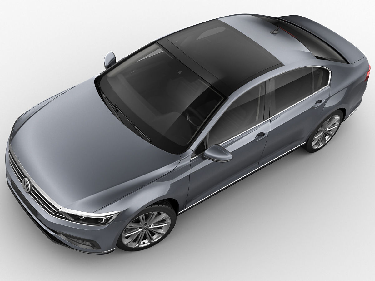 VW Passat 2020 3D model_5