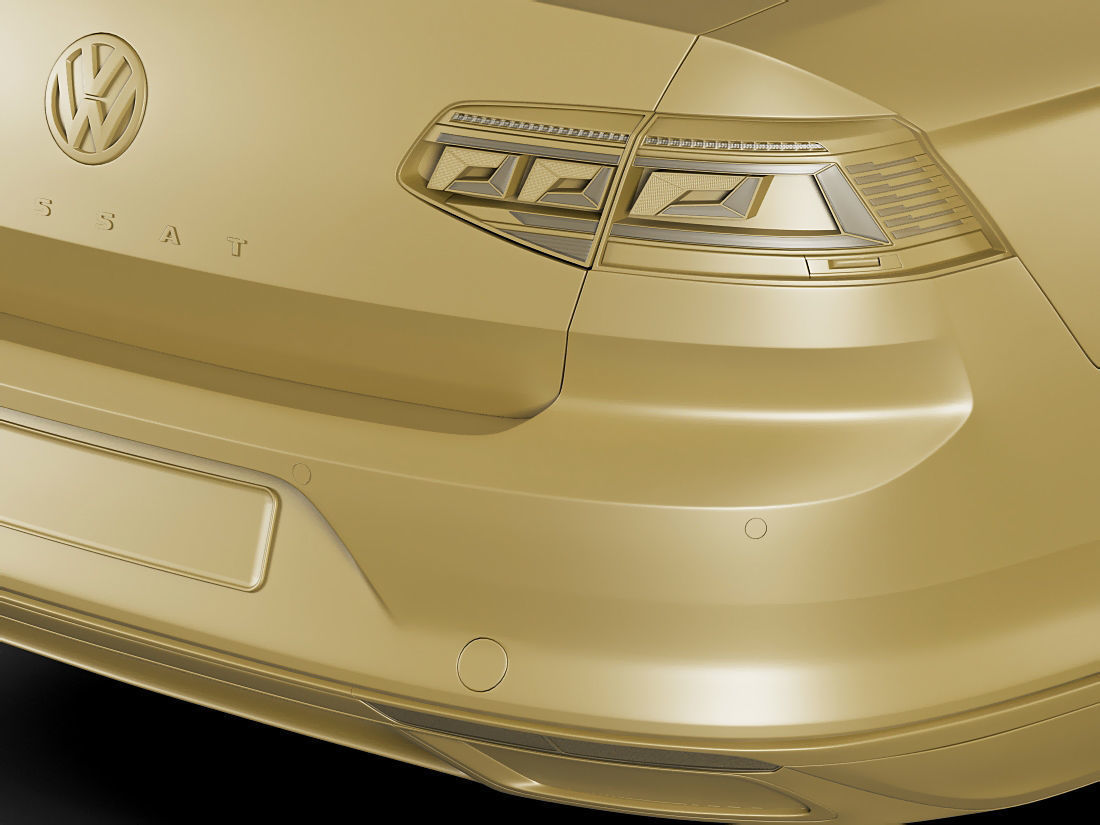 VW Passat 2020 3D model_18