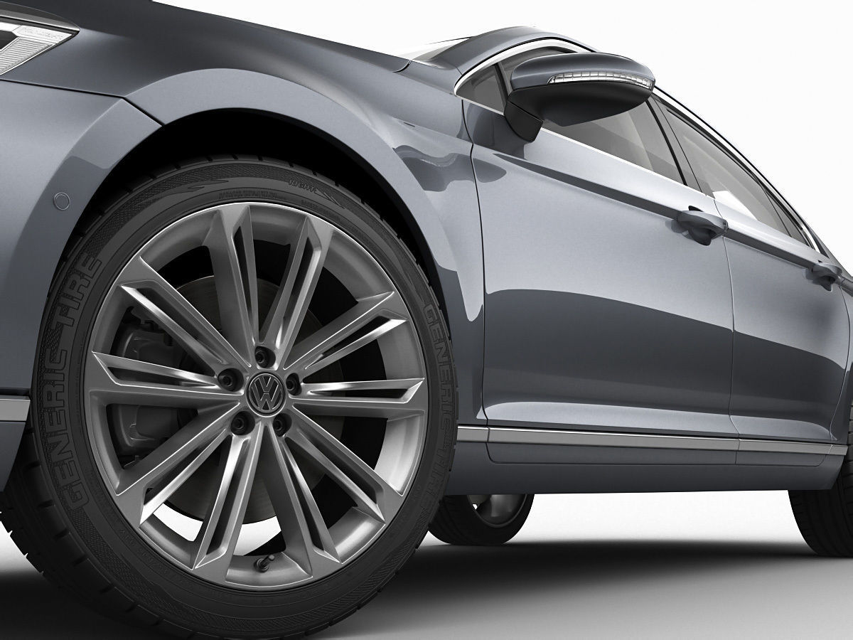 VW Passat 2020 3D model_9