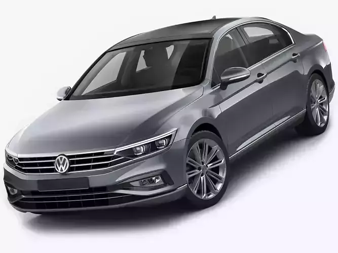 VW Passat 2020 3D model