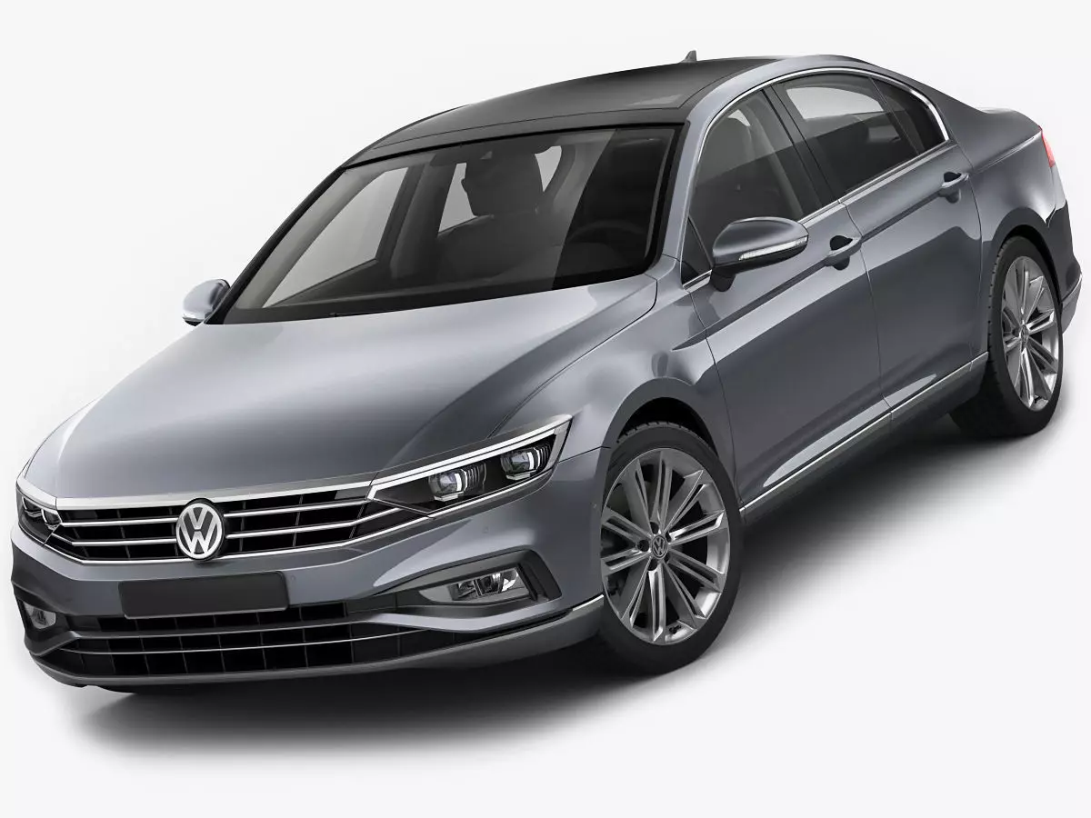 VW Passat 2020 3D model_0