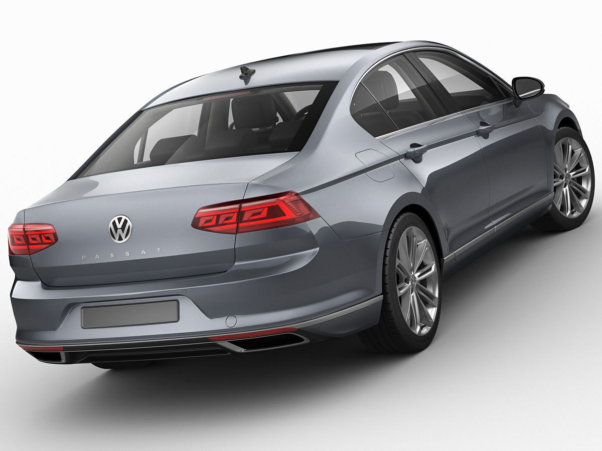 VW Passat 2020 3D model_1