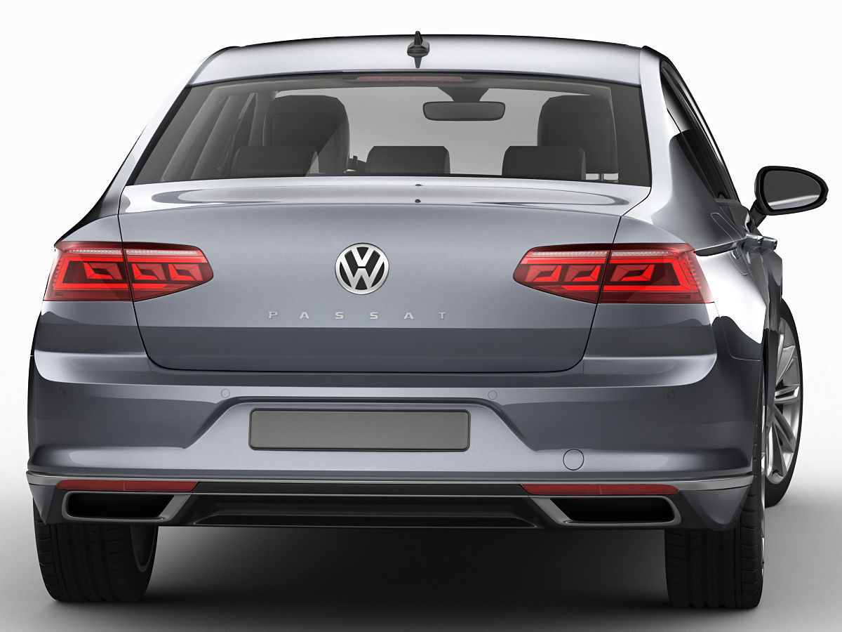 VW Passat 2020 3D model_11