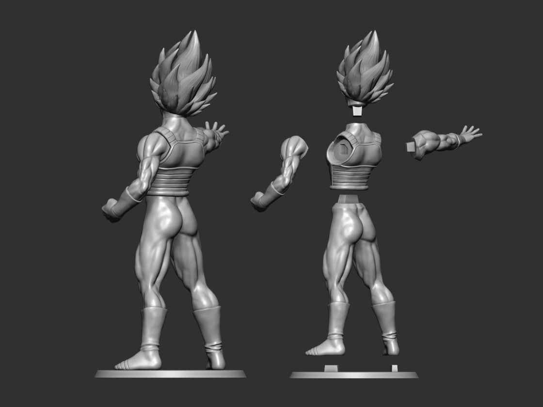 Vejiita Fan Art for 3DPrint 3D print model_5