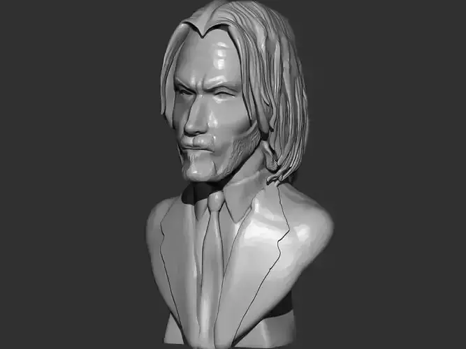 John Wick Bust