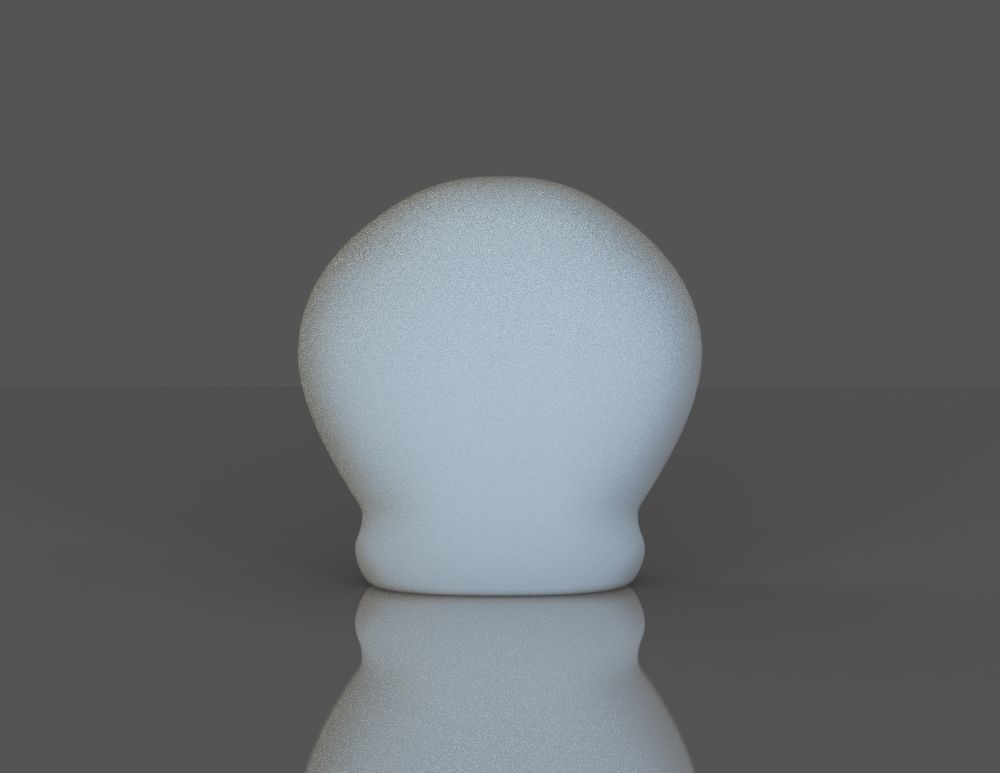 Tweety Bird head 3D print model_4