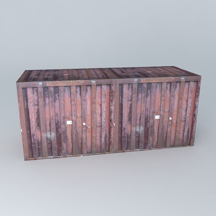 storage container Free 3D model_2