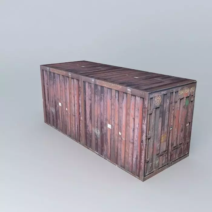 storage container Free 3D model_0