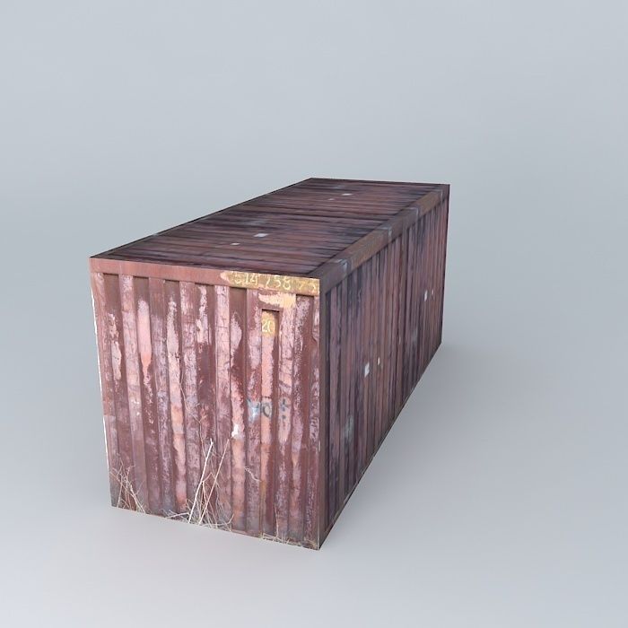 storage container Free 3D model_1