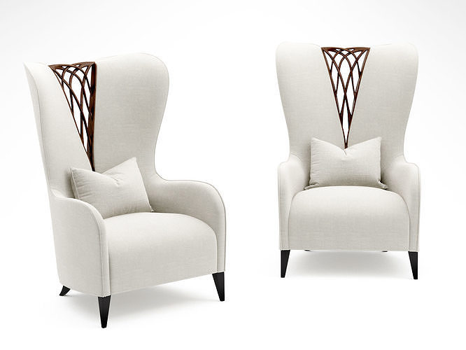 Christopher Guy LACEMAKER armchair 3D model