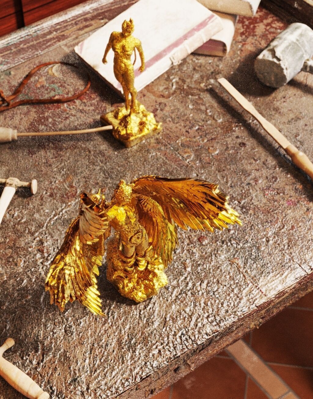 Demon Fraktal Free 3D print model_1