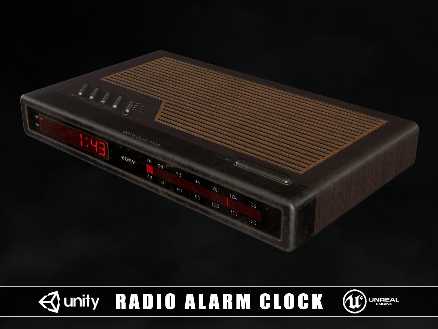 Vintage Radio Alarm Clock