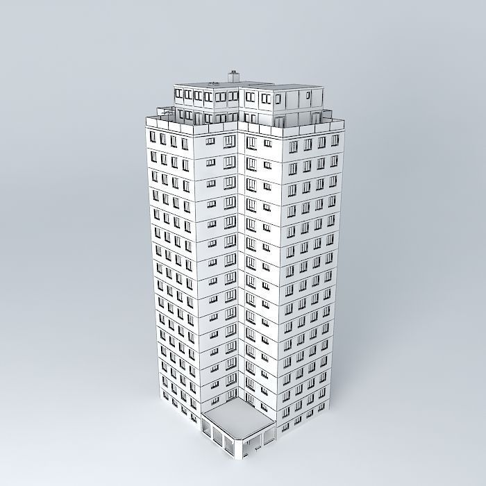 Penthouse on Paul's Projects Free 3D model_3