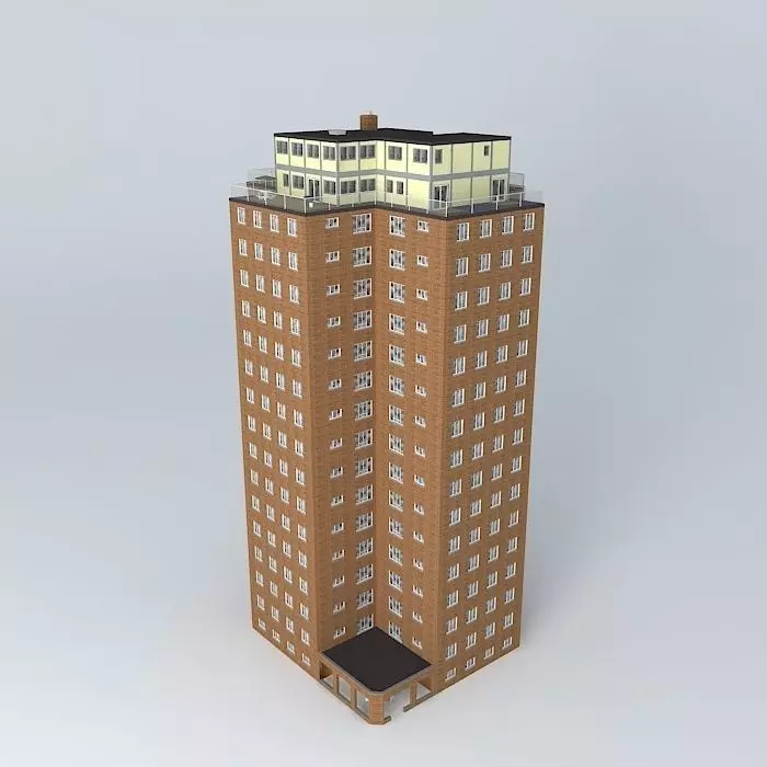 Penthouse on Paul's Projects Free 3D model_0