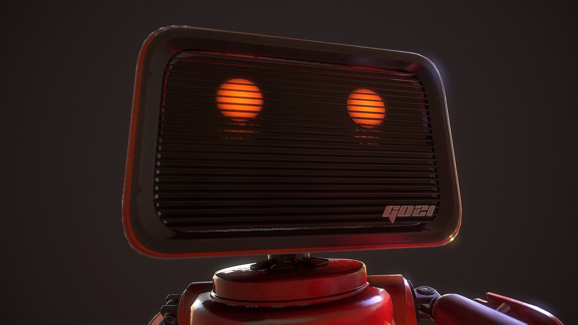 my little android G021 Low-poly 3D model_27