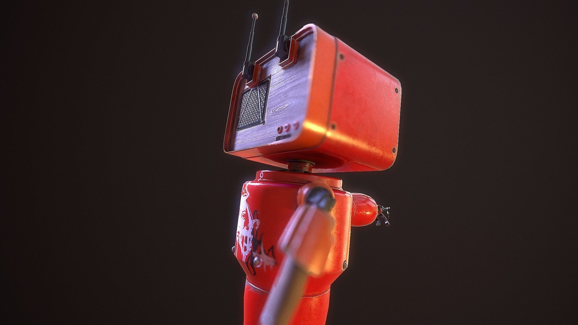 my little android G021 Low-poly 3D model_24