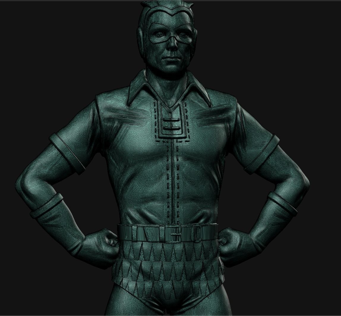 Watchmen statue 3D print model_6