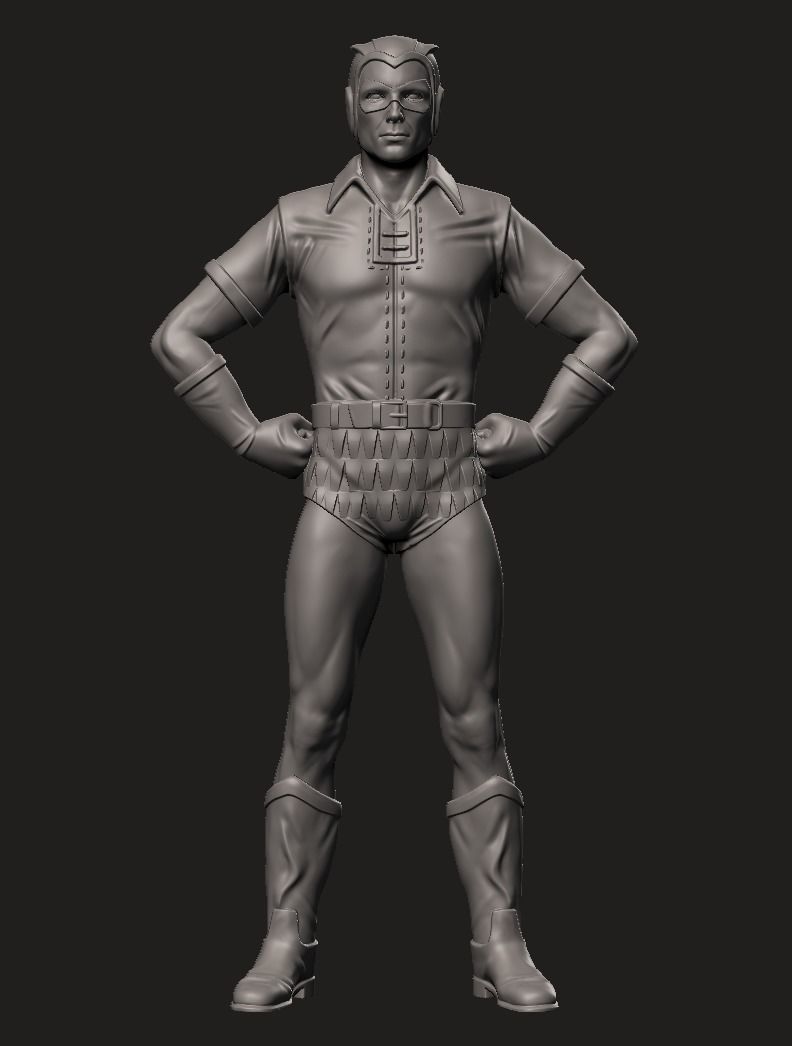 Watchmen statue 3D print model_7