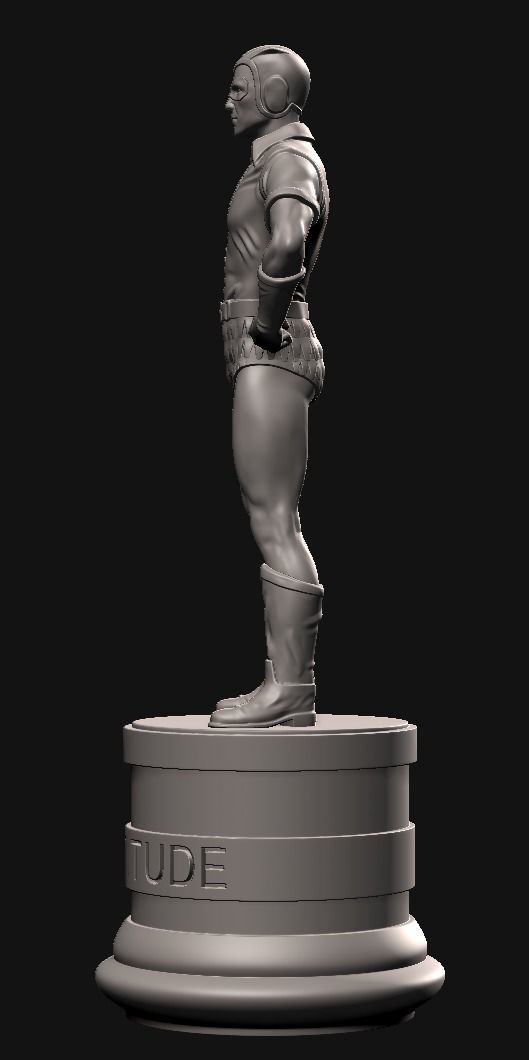 Watchmen statue 3D print model_4