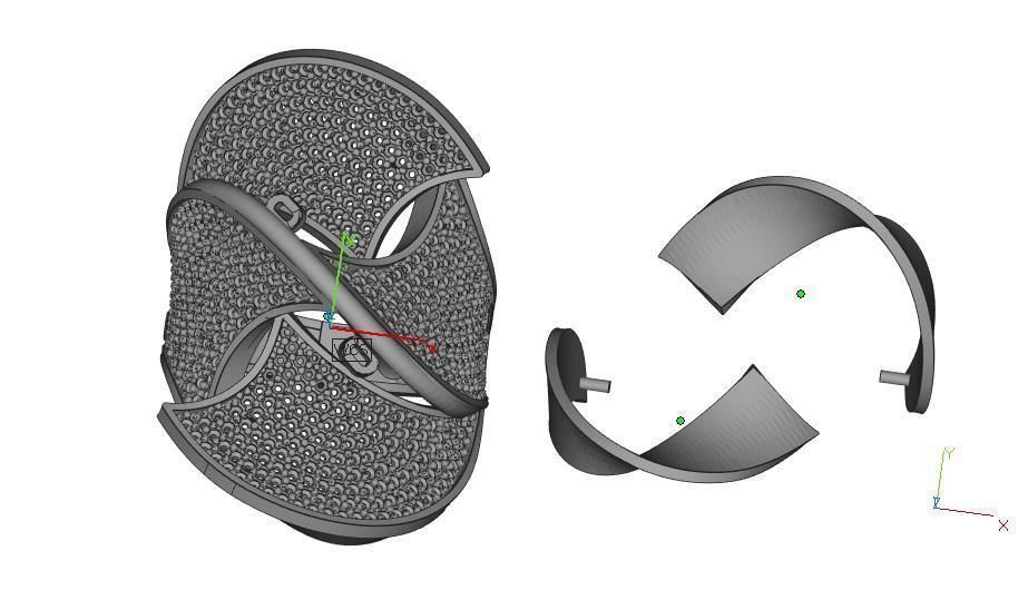 Fancy Ring Gold Silver 3D printing model 3D print model_5