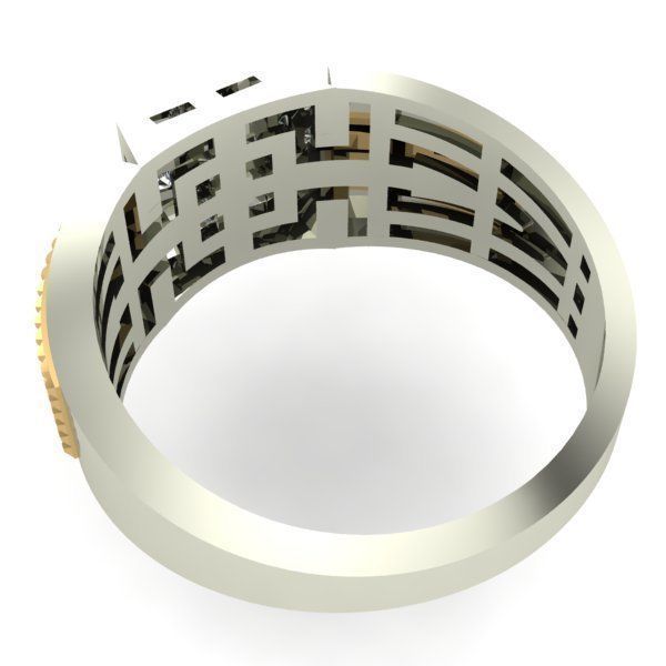 MAN RING 3D print model_2