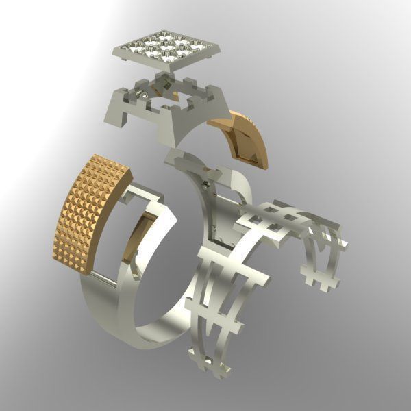 MAN RING 3D print model_3