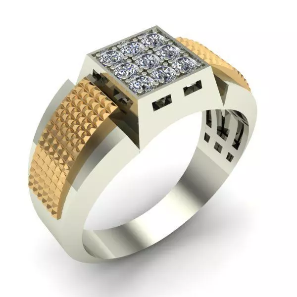 MAN RING 3D print model_0