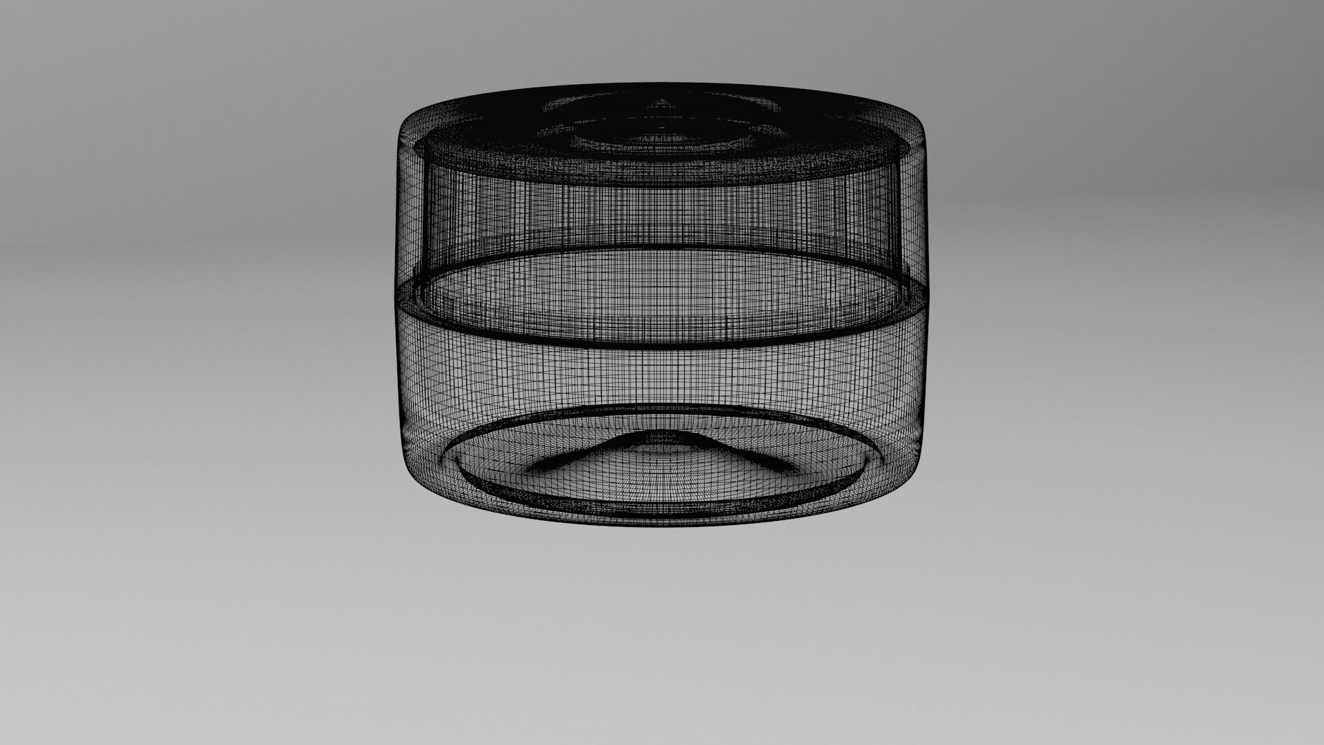 Cream Container 2 3D model_4