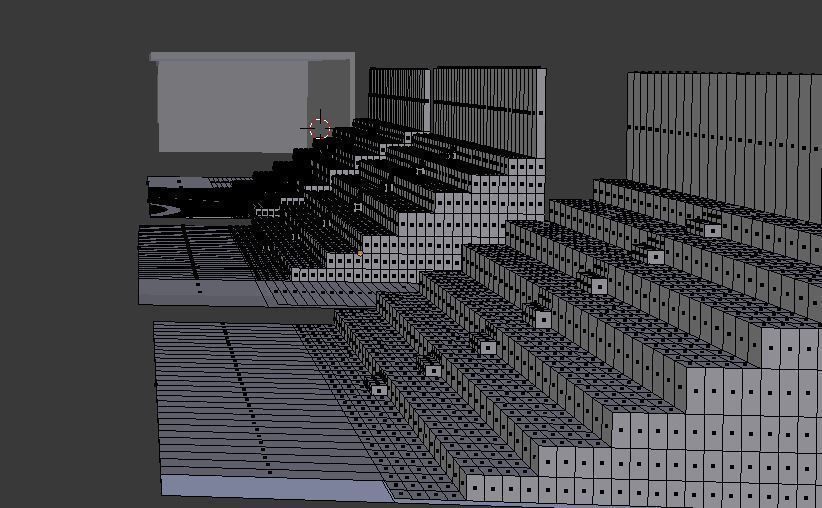 Modular Theater pack Free 3D model_3